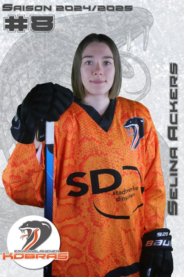 Player Card   2024 25   08   Selina Ackers